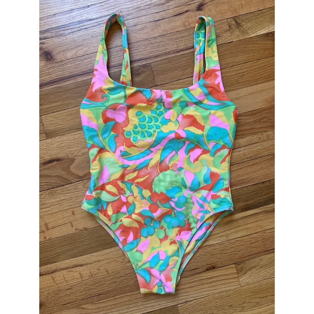 Show Me Your MuMu Caicos One Piece Twiggy Tulips Size XS X-Small